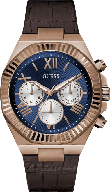 Men's Brown Multi-Function Watch, 44mm