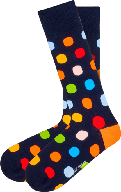 Men's Big Polka Socks