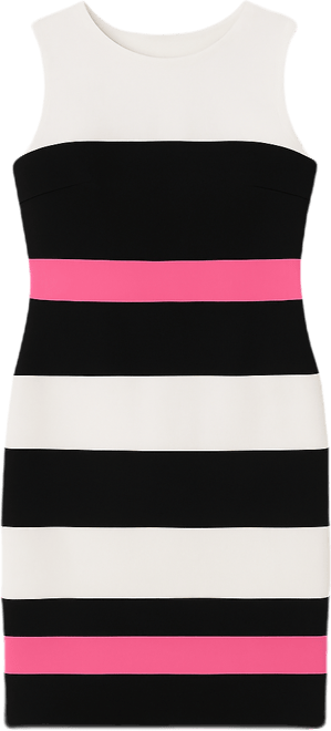 Colorblock Sheath Dress