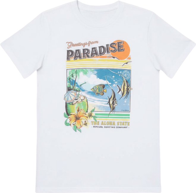 Women's Paradise Printed Short-Sleeve T-Shirt