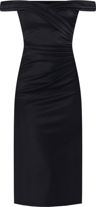 Juniors' Off Shoulder Dress