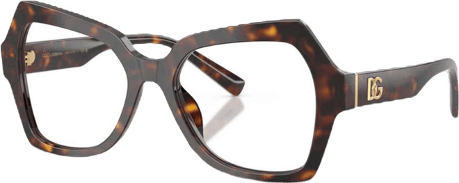 Dolce Gabbana Women's Butterfly Eyeglasses, DG3429