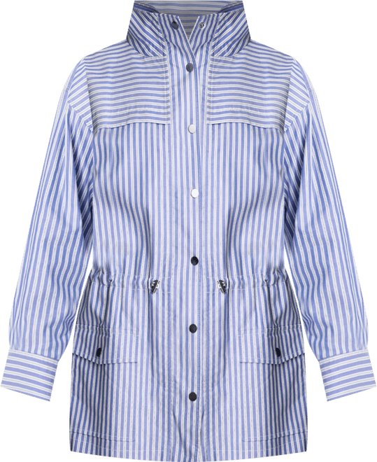 Women's Striped Long-Sleeve Jacket