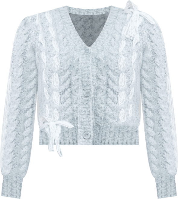 Women's Lace Bow Cardigan, Macy's Exclusive