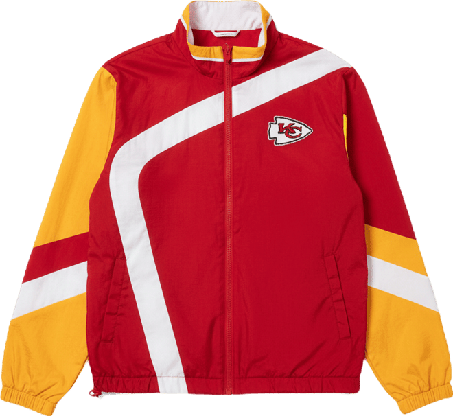 Women's Red/Gold Kansas City Chiefs 1st Quarter Full-Zip Windbreaker
