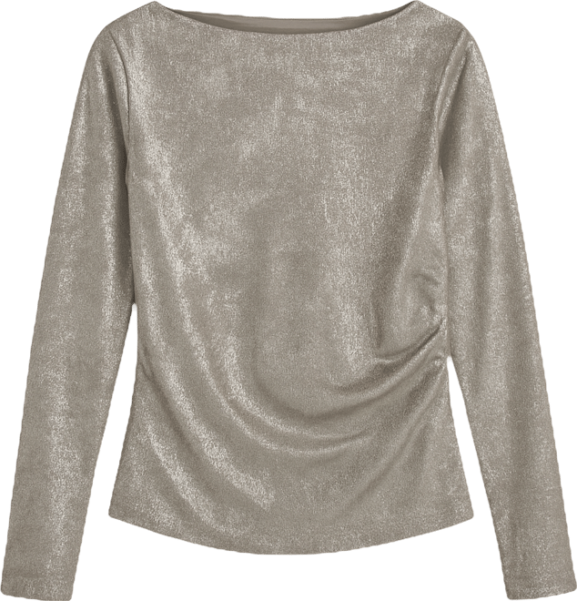 Women's Long-Sleeve Foil Top