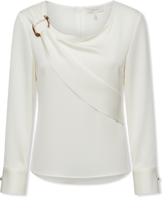 Women's Scoop Neck Long-Sleeve Top