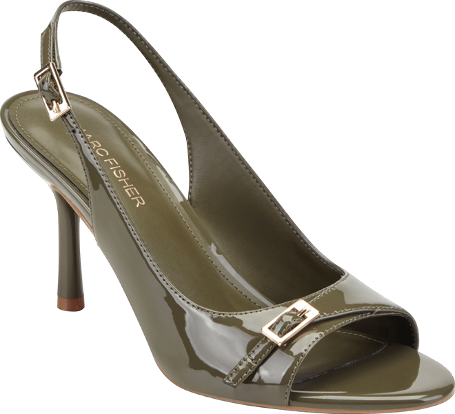 Women's Paza Slingback Stiletto Peep Toe Pumps