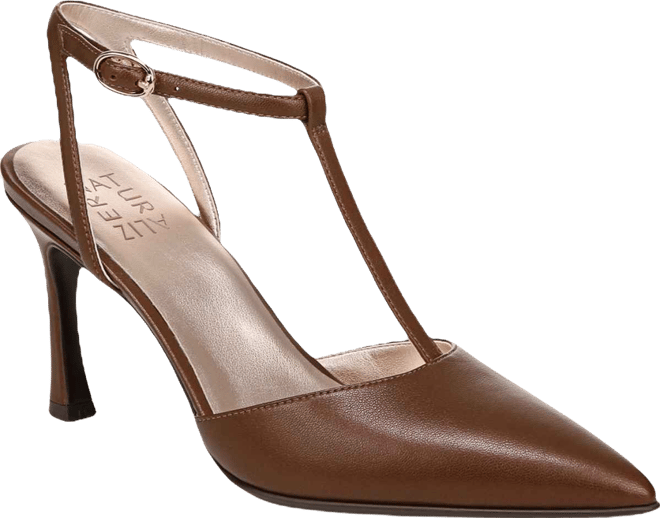 Women's Astrid T-Strap Pointed Toe Dress Pumps