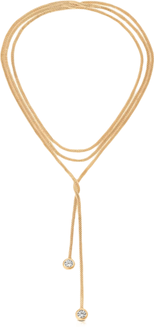 Gold Plated Forever Tied Necklace