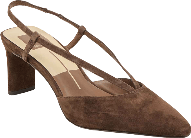 Women's Ginay Pointed-Toe Slingback Blade-Heel Pumps