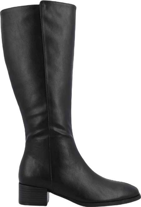 Women's Devri Block Heel Extra Wide Calf Knee High Boots