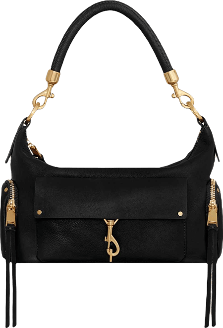 M. A. B. Medium Leather Shoulder Bag