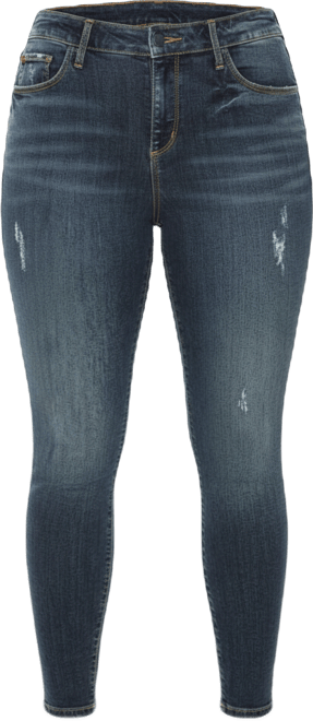 Women's Denim Mid Rise Ankle Skinny in 29" inseam