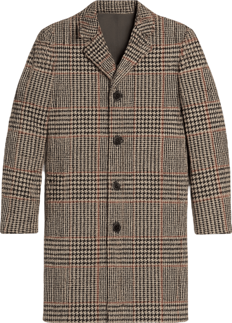 Men's Slash Pocket Overcoat