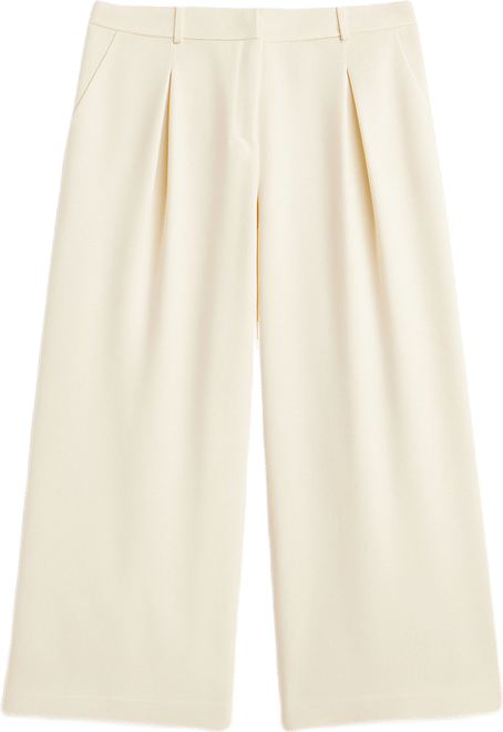 Trendy Plus Size Casual Pleated Wide-Leg Pants, Macy's Exclusive