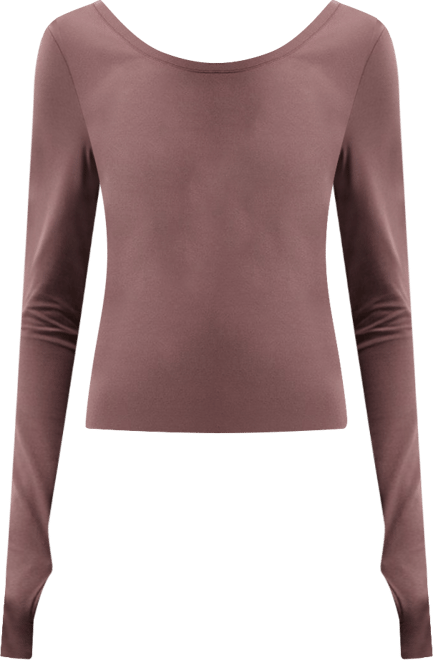 Nike Zenvy Camisola de manga comprida Dri-FIT para mulher