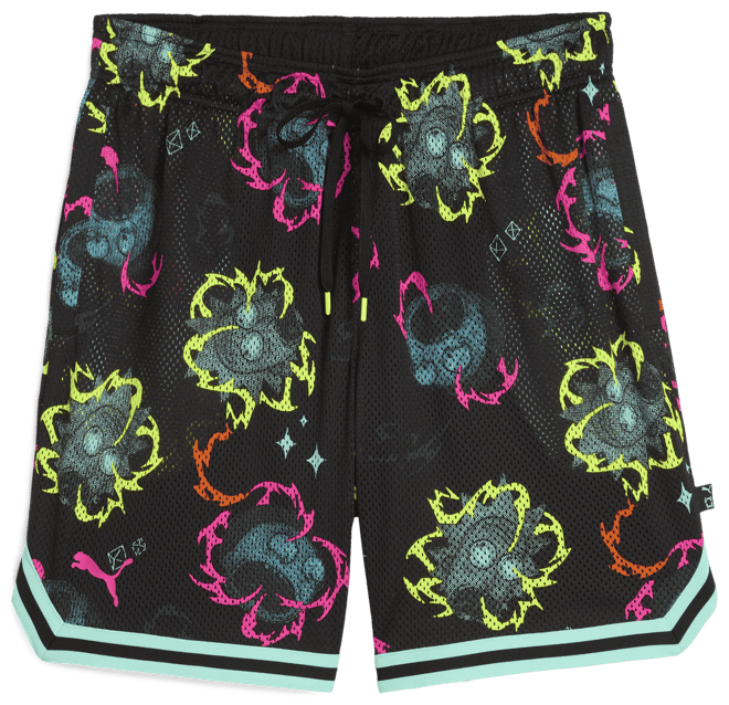 PUMA R&M AOP Shorts - Men's | Foot Locker