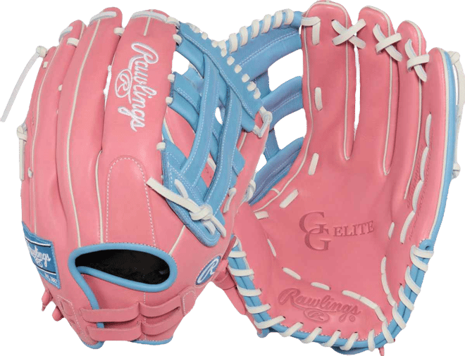 Vintage 90s WORTH RED DOT TITAN Elastomeric Titanium Official Leather Softball