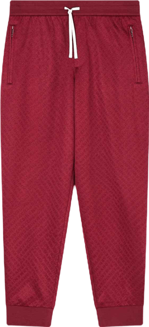 Men's Jacquard Allover Logo Jogger