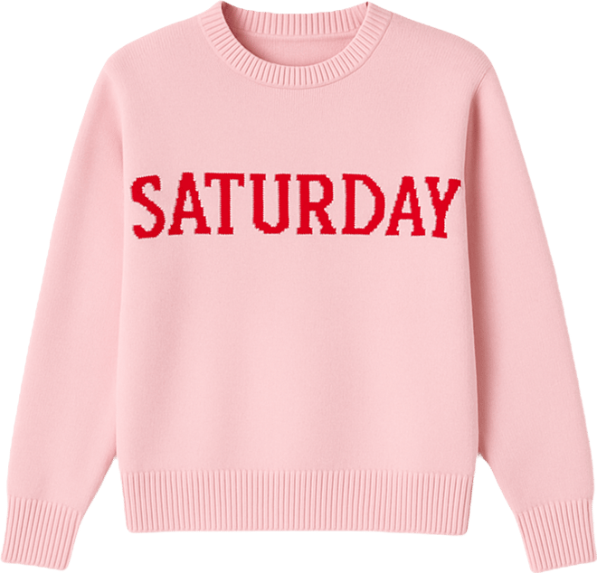 Women's Week Motif Sweater