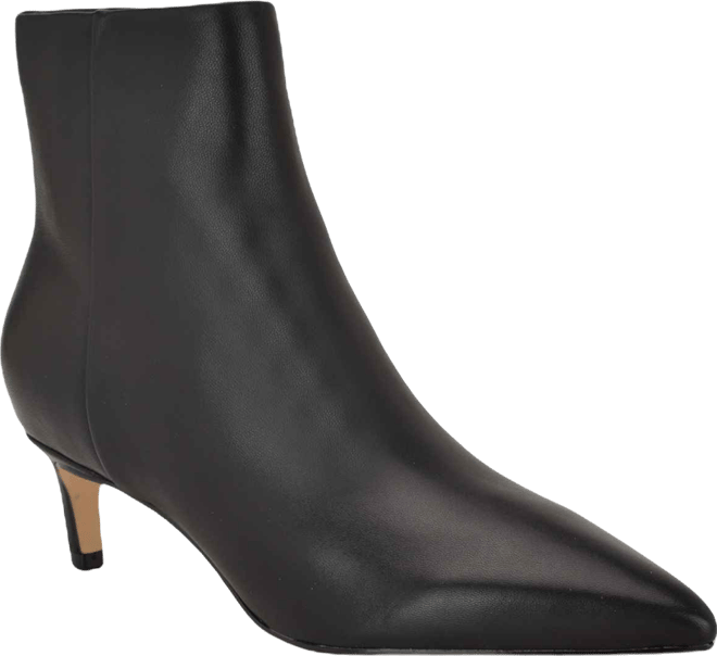 Women's Brite Kitten Heel Dress Booties