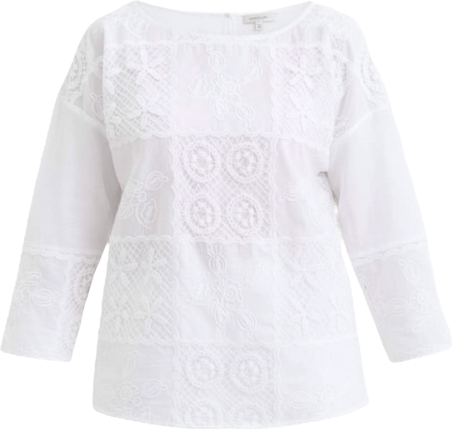 . Women's Crochet Patchwork Top, Macy's Exclusive
