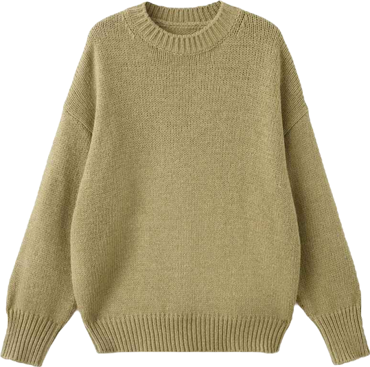 Women's Oversized Chunky-Knit Sweater