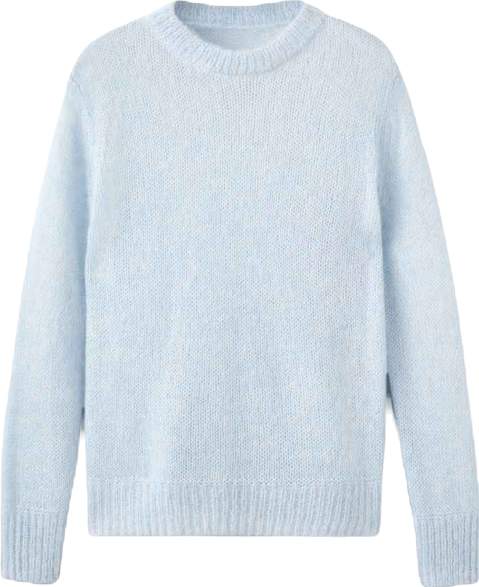Women's Semi-Transparent Alpaca Sweater