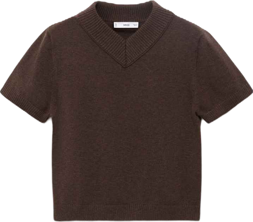 Women's V-Neck Knit Sweater