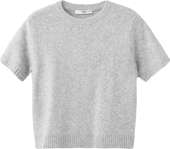 Women's Short-Sleeved Knitted Sweater