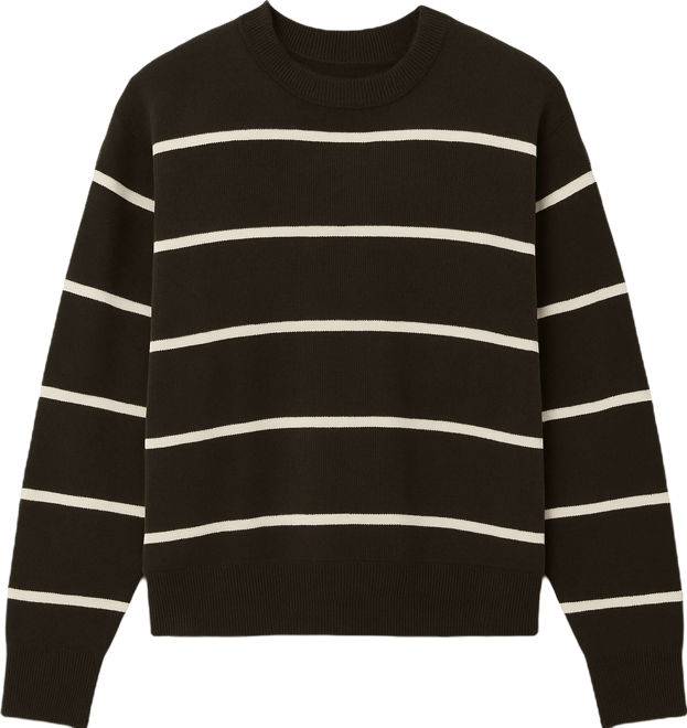 Women's Knit Striped Sweater
