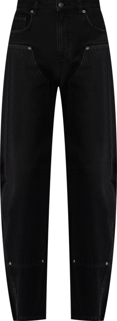 Women's Wild Card High-Rise Barrel Leg Cotton Jeans