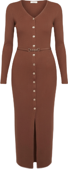 Women's Brydie Long Sleeve Midi Dress