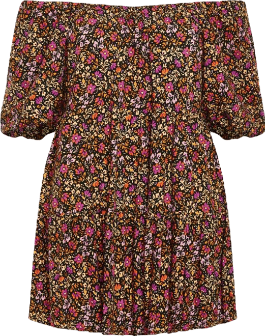 Women's Plus Size Bonnie Print Dress