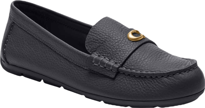 Sculpted C Leather Classic Loafer Flats