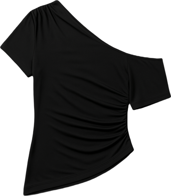 Women's Katana Asymmetric Off Shoulder Top