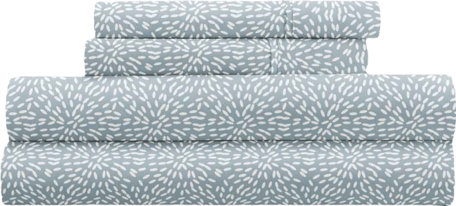 Delicate Details 4-p.c. Sheet Set, King