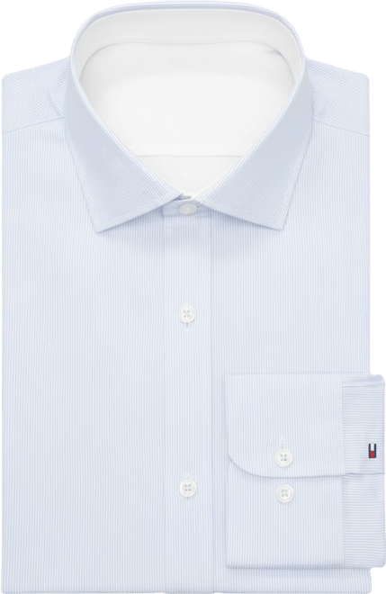 Flex Spread Collar Slim-Fit Dress Shirt