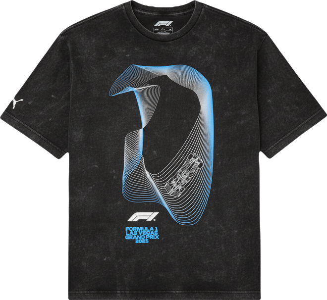 Men's Formula 1 Las Vegas Race Track Graphic T-Shirt