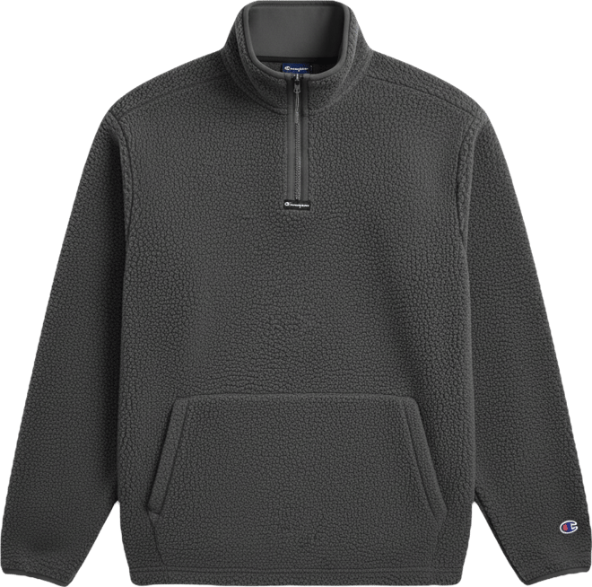 Men's Quarter-Zip Long-Sleeve Sweatshirt