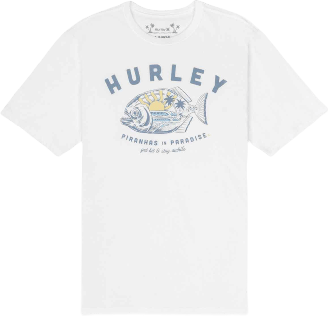 Men's Piranhas Short-Sleeve Crewneck T-Shirt