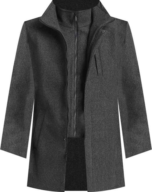 Men's Classic Stand Collar Coat