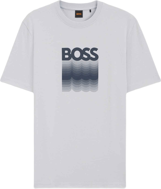 Boss by  Men's Logo Print Cotton-Jersey T-Shirt