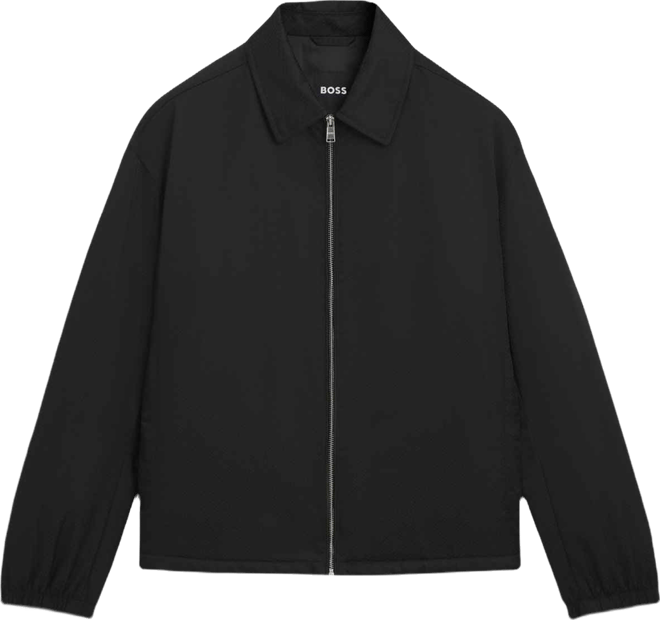 Boss by  Men's Water-Repellent Monogram Jacket