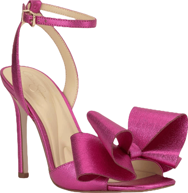 Women's Olivine Bow High-Heel Stiletto Dress Sandals