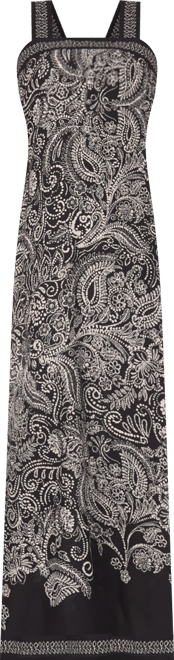 Women's Thick Strap Sleeveless Maxi Dress