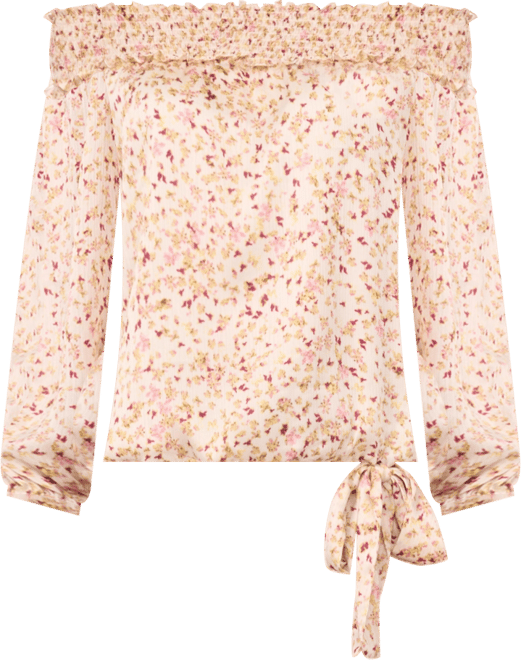 Women's Off-The-Shoulder Long-Sleeve Top