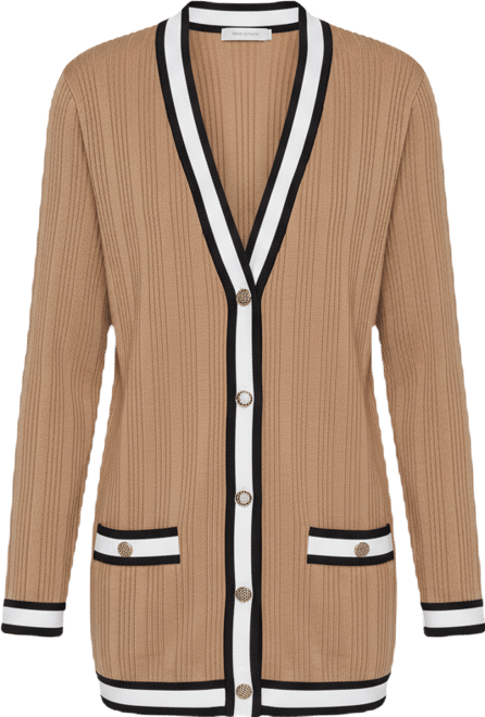 Petite V-neck Long-Sleeve Sweater