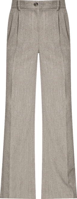 Petite Novelty Pleated Wide Leg Pants